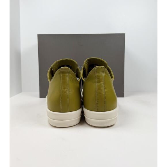 Size 45EU/12US - Rick Owen’s Leather Mainline Ramones Acid Milk? Tried On! main image 12